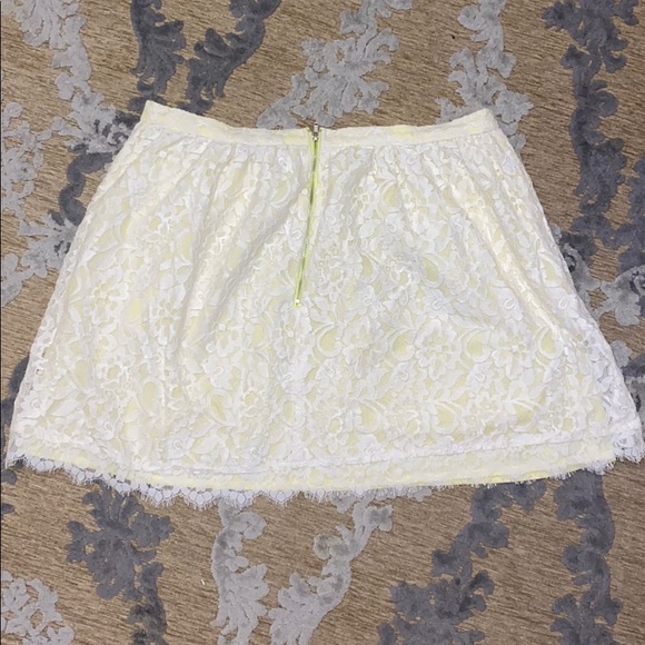Top shop lace overlay flare skirt - Picture 2 of 8